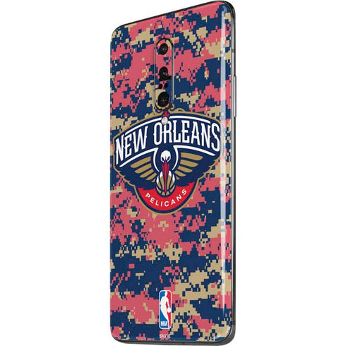 NBA New Orleans Pelicans Digi Camo OnePlus 7 Pro Skin