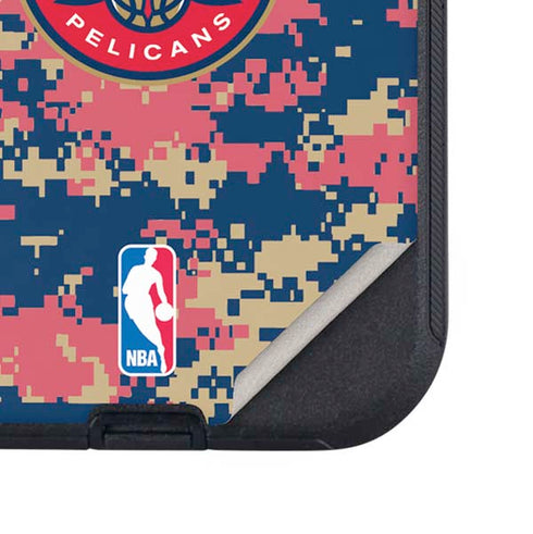 NBA New Orleans Pelicans Digi Camo Otterbox Defender iPhone Skin