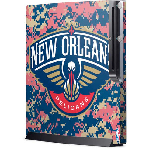 NBA New Orleans Pelicans Digi Camo Playstation 3 & PS3 Slim Skin
