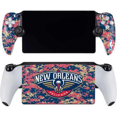 NBA New Orleans Pelicans Digi Camo PlayStation PS5 Skins