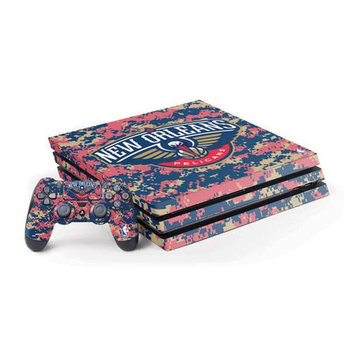 NBA New Orleans Pelicans Digi Camo PS4 Pro Bundle Skin