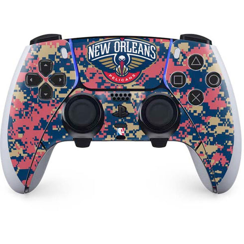 NBA New Orleans Pelicans Digi Camo PlayStation PS5 Skins