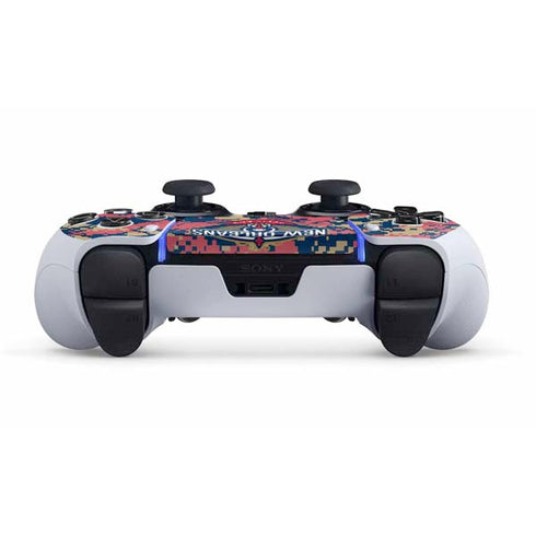 NBA New Orleans Pelicans Digi Camo PS5 DualSense Edge Pro Controller Skin