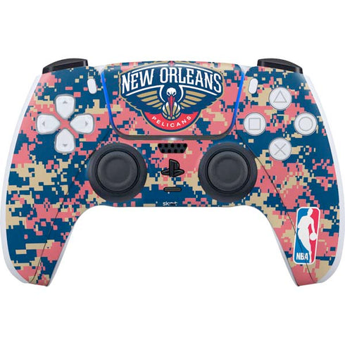 NBA New Orleans Pelicans Digi Camo PlayStation PS5 Skins