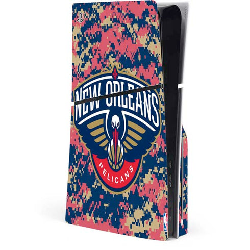NBA New Orleans Pelicans Digi Camo PlayStation PS5 Skins