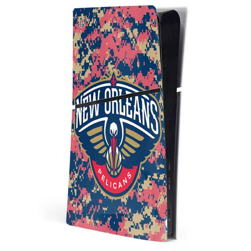 NBA New Orleans Pelicans Digi Camo PlayStation PS5 Skins