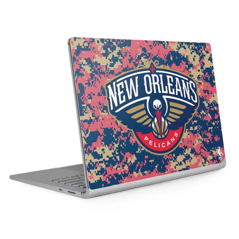 NBA New Orleans Pelicans Digi Camo Surface Book 2 13.5in Skin