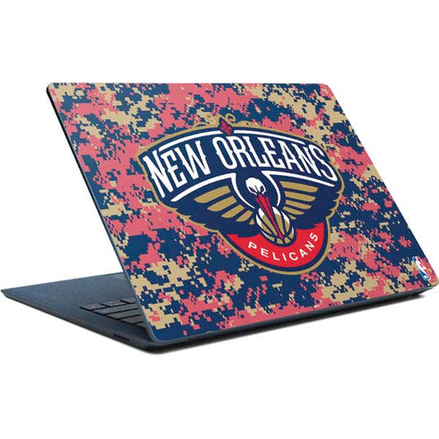 NBA New Orleans Pelicans Digi Camo Surface Laptop Skin