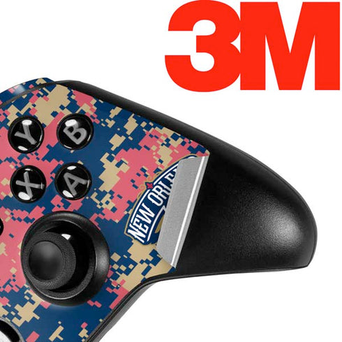 NBA New Orleans Pelicans Digi Camo Xbox One Elite Controller Skin
