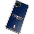 NBA New Orleans Pelicans Distressed Galaxy A12 Clear Case