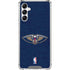 NBA New Orleans Pelicans Distressed Galaxy A14 5G Clear Case
