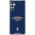 NBA New Orleans Pelicans Distressed Galaxy A15 5G Clear Case