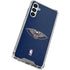 NBA New Orleans Pelicans Distressed Galaxy A15 5G Clear Case