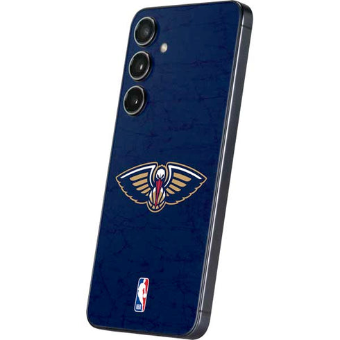 NBA New Orleans Pelicans Distressed Galaxy A16 5G Skin