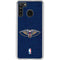 NBA New Orleans Pelicans Distressed Galaxy A21 Clear Case