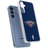 NBA New Orleans Pelicans Distressed Galaxy A35 5G Clear Case