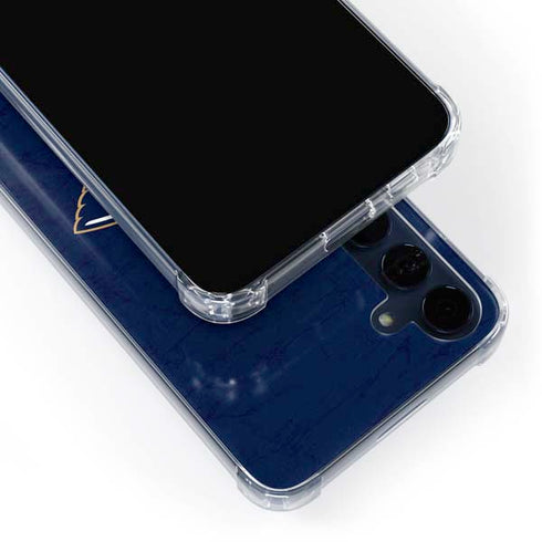 NBA New Orleans Pelicans Distressed Galaxy A35 5G Clear Case