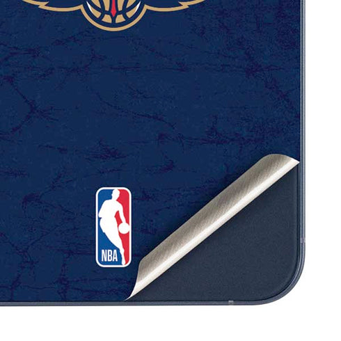 NBA New Orleans Pelicans Distressed Galaxy A35 5G Skin