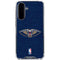 NBA New Orleans Pelicans Distressed Galaxy A36 5G Clear Case