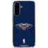 NBA New Orleans Pelicans Distressed Galaxy A36 5G Clear Case