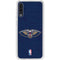 NBA New Orleans Pelicans Distressed Galaxy A50 Clear Case