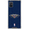 NBA New Orleans Pelicans Distressed Galaxy A51 5G Clear Case
