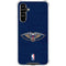 NBA New Orleans Pelicans Distressed Galaxy A54 5G Clear Case