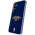 NBA New Orleans Pelicans Distressed Galaxy A55 5G Clear Case