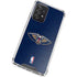 NBA New Orleans Pelicans Distressed Galaxy A72 5G Clear Case