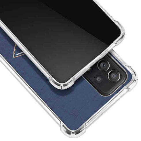 NBA New Orleans Pelicans Distressed Galaxy A72 5G Clear Case