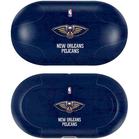 NBA New Orleans Pelicans Distressed Galaxy Buds Plus Skin
