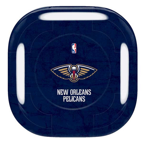 NBA New Orleans Pelicans Distressed Galaxy Buds Pro Skin