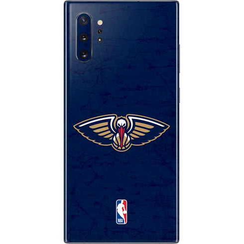NBA New Orleans Pelicans Distressed Galaxy Note 10 Plus Skin