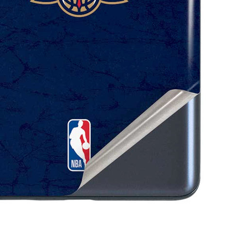 NBA New Orleans Pelicans Distressed Galaxy S20 Fan Edition Skin