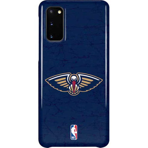 NBA New Orleans Pelicans Distressed Galaxy S20 Lite Case