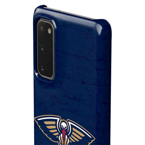 NBA New Orleans Pelicans Distressed Galaxy S20 Lite Case