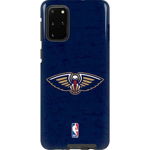 NBA New Orleans Pelicans Distressed Galaxy S20 Plus Pro Case