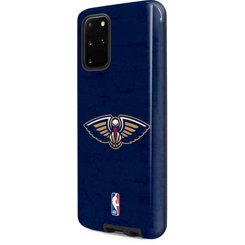 NBA New Orleans Pelicans Distressed Galaxy S20 Plus Pro Case