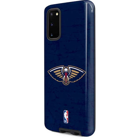 NBA New Orleans Pelicans Distressed Galaxy S20 Pro Case