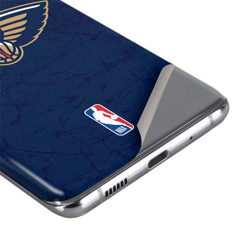 NBA New Orleans Pelicans Distressed Galaxy S20 Skin
