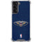 NBA New Orleans Pelicans Distressed Galaxy S21 5G Clear Case