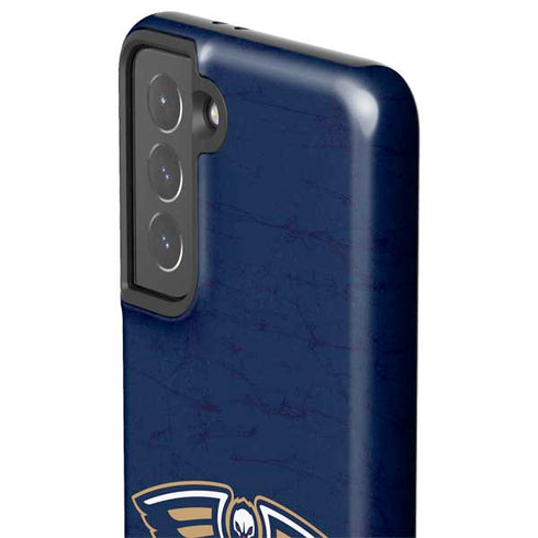 NBA New Orleans Pelicans Distressed Galaxy S21 5G Pro Case