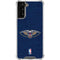 NBA New Orleans Pelicans Distressed Galaxy S21 FE Clear Case