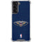 NBA New Orleans Pelicans Distressed Galaxy S22 Clear Case