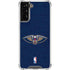 NBA New Orleans Pelicans Distressed Galaxy S22 Plus Clear Case