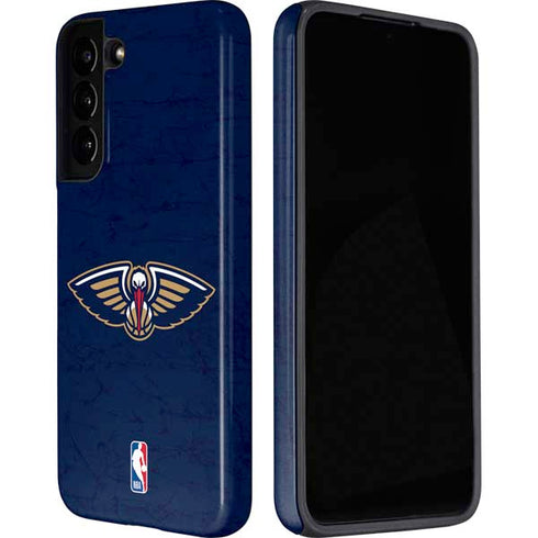 NBA New Orleans Pelicans Distressed Galaxy S22 Pro Case