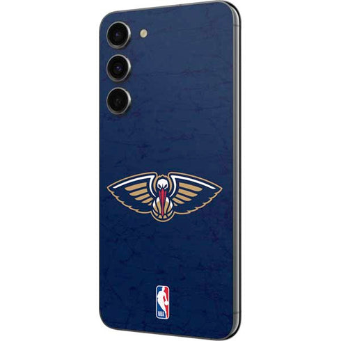 NBA New Orleans Pelicans Distressed Galaxy S23 FE Skin
