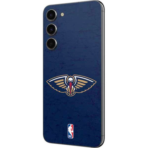 NBA New Orleans Pelicans Distressed Galaxy S23 Plus Skin