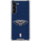 NBA New Orleans Pelicans Distressed Galaxy S24 FE Clear Case
