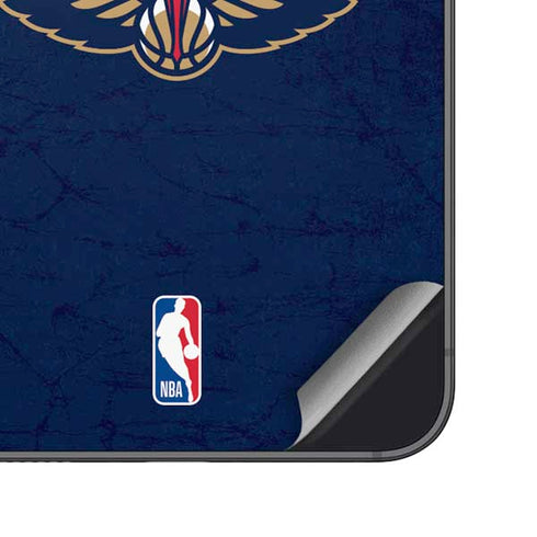 NBA New Orleans Pelicans Distressed Galaxy S24 Skin